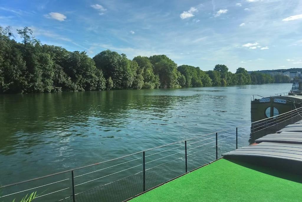 Belle Peniche Romantique A Paris Boulogne-Billancourt Kültér fotó